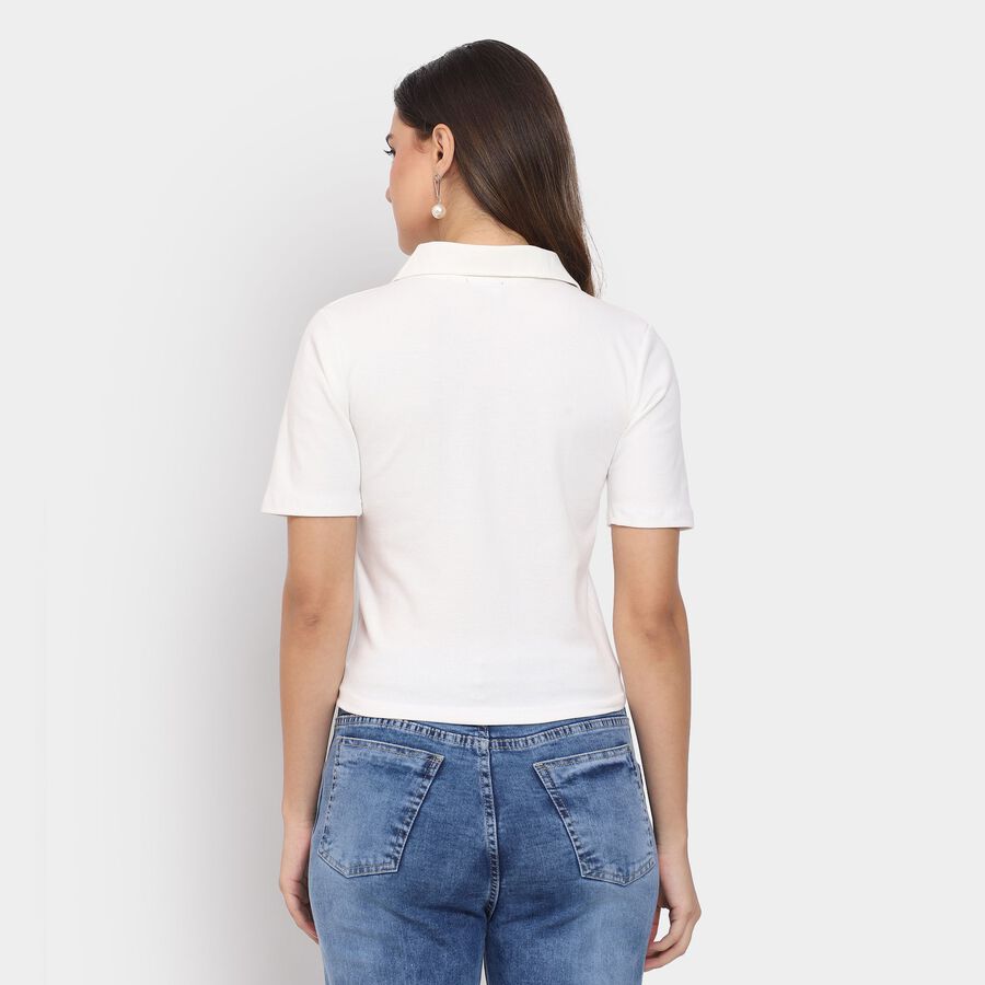 Ladies' Shirt , सफ़ेद, large image number null
