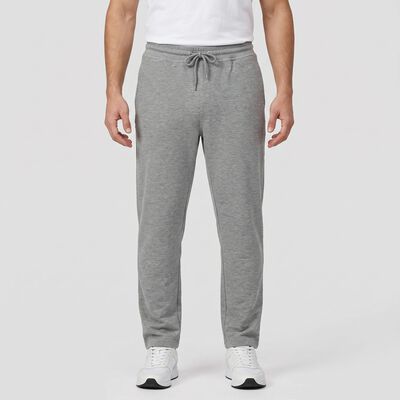 Men's Grey Straight Fit Track Pants