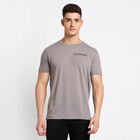 Round Neck T- Shirt, गहरा ग्रे, small image number null