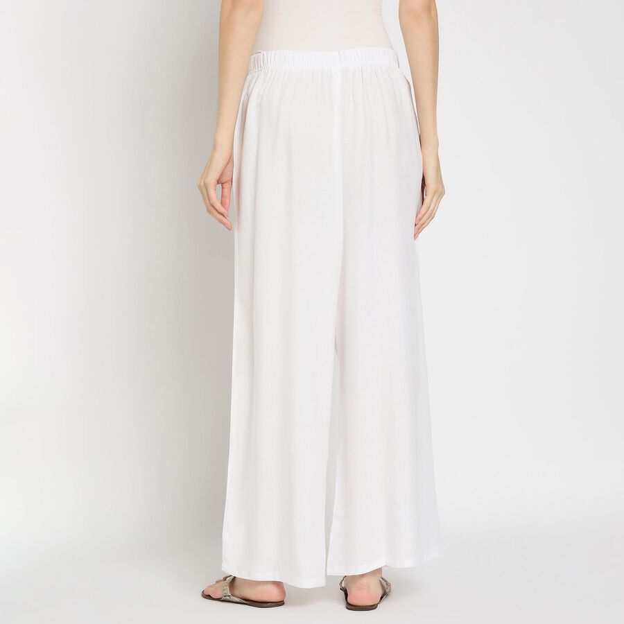 Ladies' Palazzos , सफ़ेद, large image number null