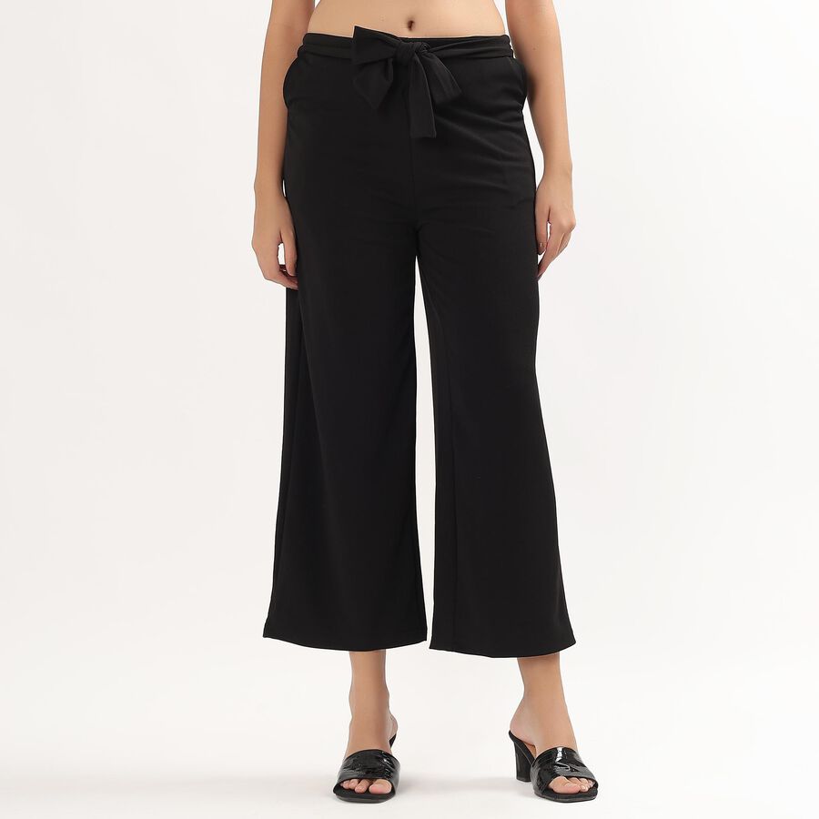 Ladies' Trouser, काला, large image number null