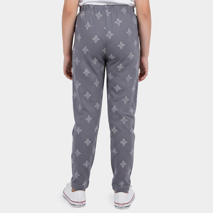 Girls' Pyjama, Light Grey, large