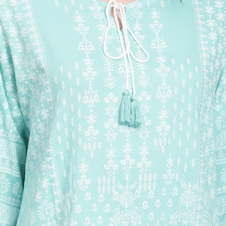 Ladies' Kurti , Aqua, large image number null