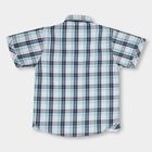 Infants' 100% Cotton Shirt, Mid Blue, small image number null