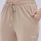 Women's Warm Beige Regular Fit Cargo Track Pants , गहरा पीला, small image number null