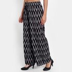 Printed Palazzo, Black, small image number null