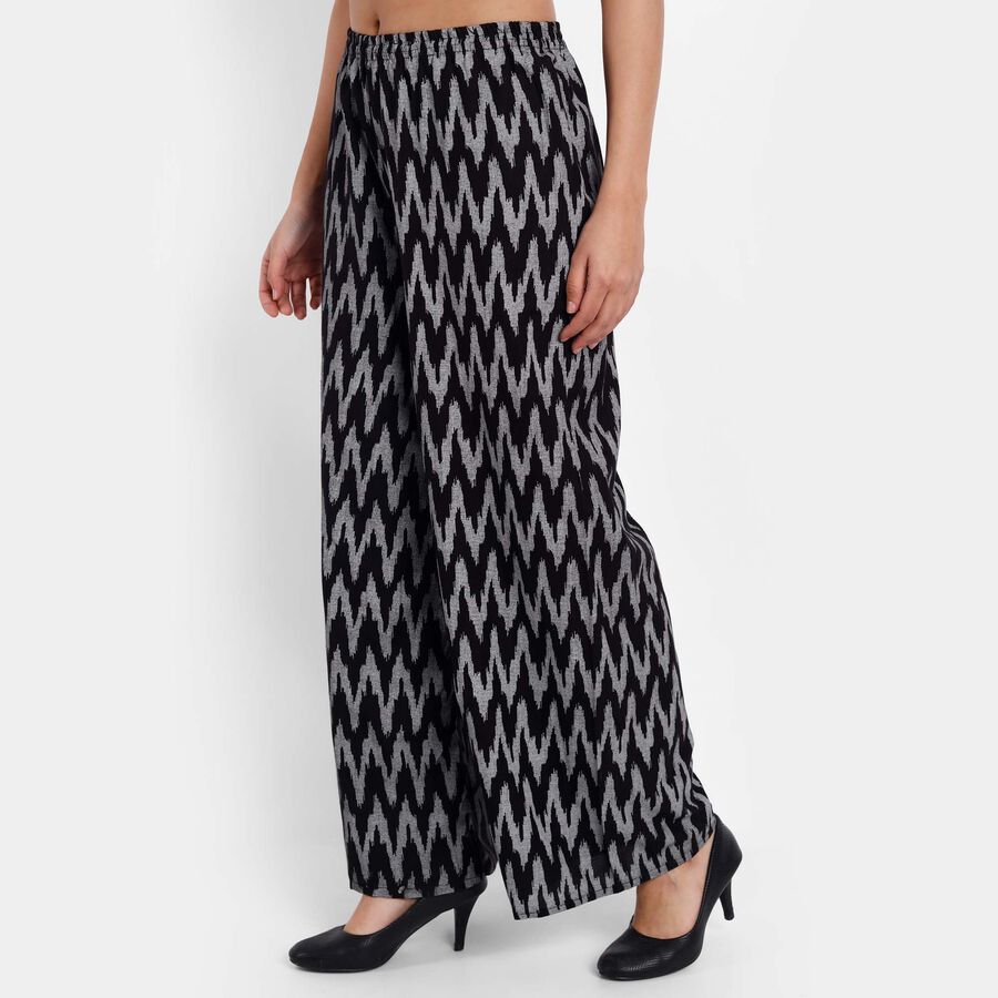 Printed Palazzo, Black, large image number null