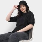 Ladies' Top, Black, small