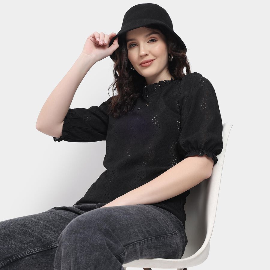 Ladies' Top, Black, large