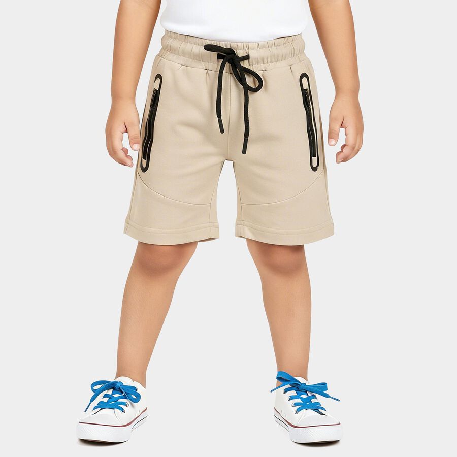 Boys' Bermuda, गहरा पीला, large