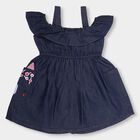 Girls' Frock, Dark Blue, small image number null