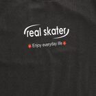 Boys' Dark Grey Crew Neck Graphic Sweatshirt, गहरा ग्रे, small image number null