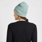 Solid Beanie Winter Cap, Light Green, small image number null