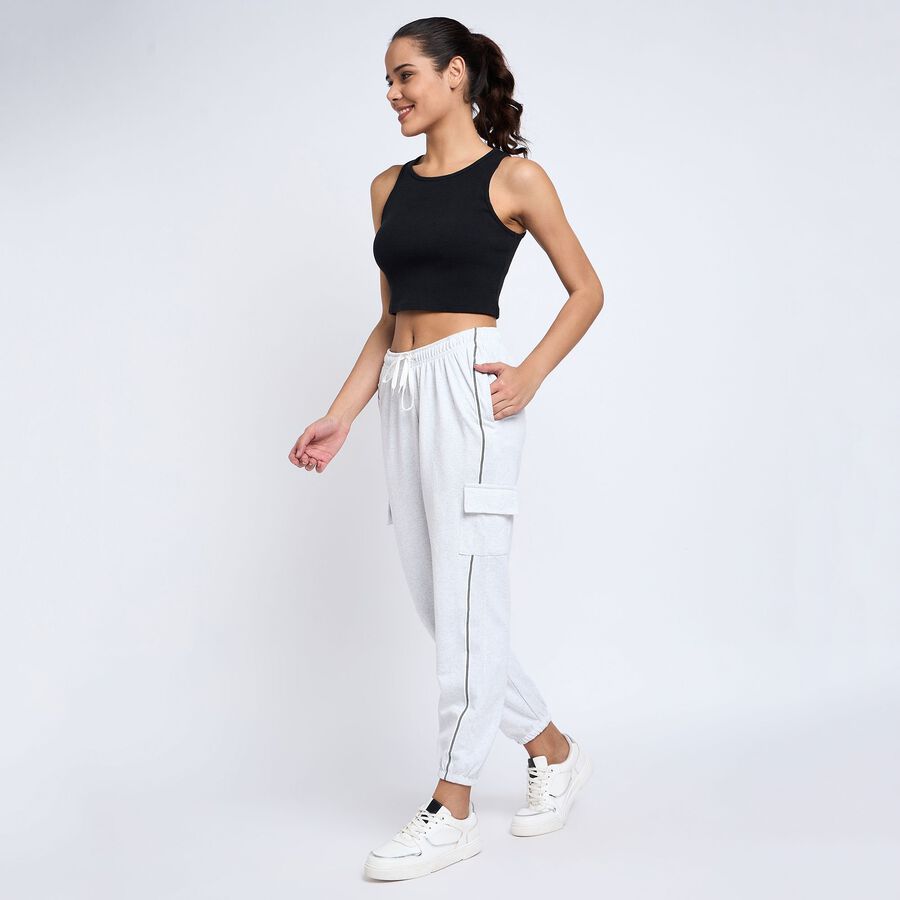 Ladies' Track Pants, एक्रू मिश्रित, large image number null
