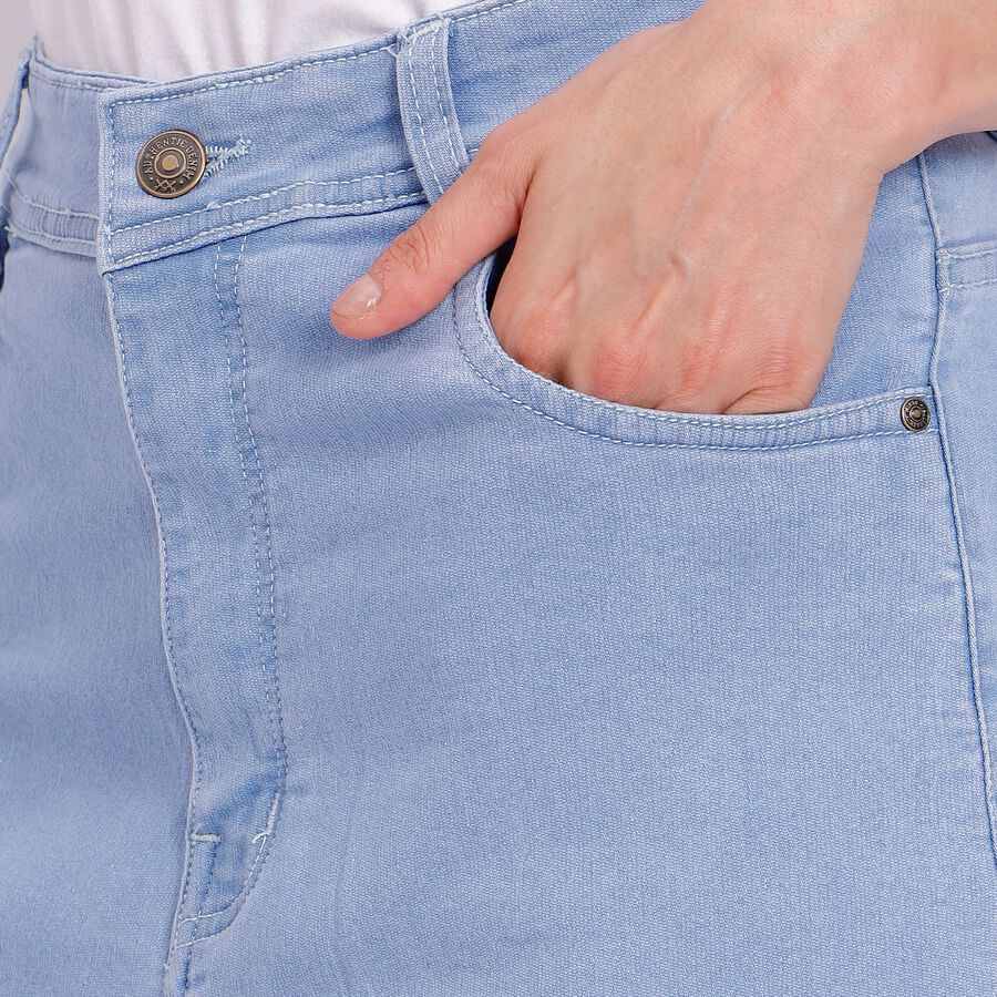 Ladies' Jeans, Ice Blue, large image number null