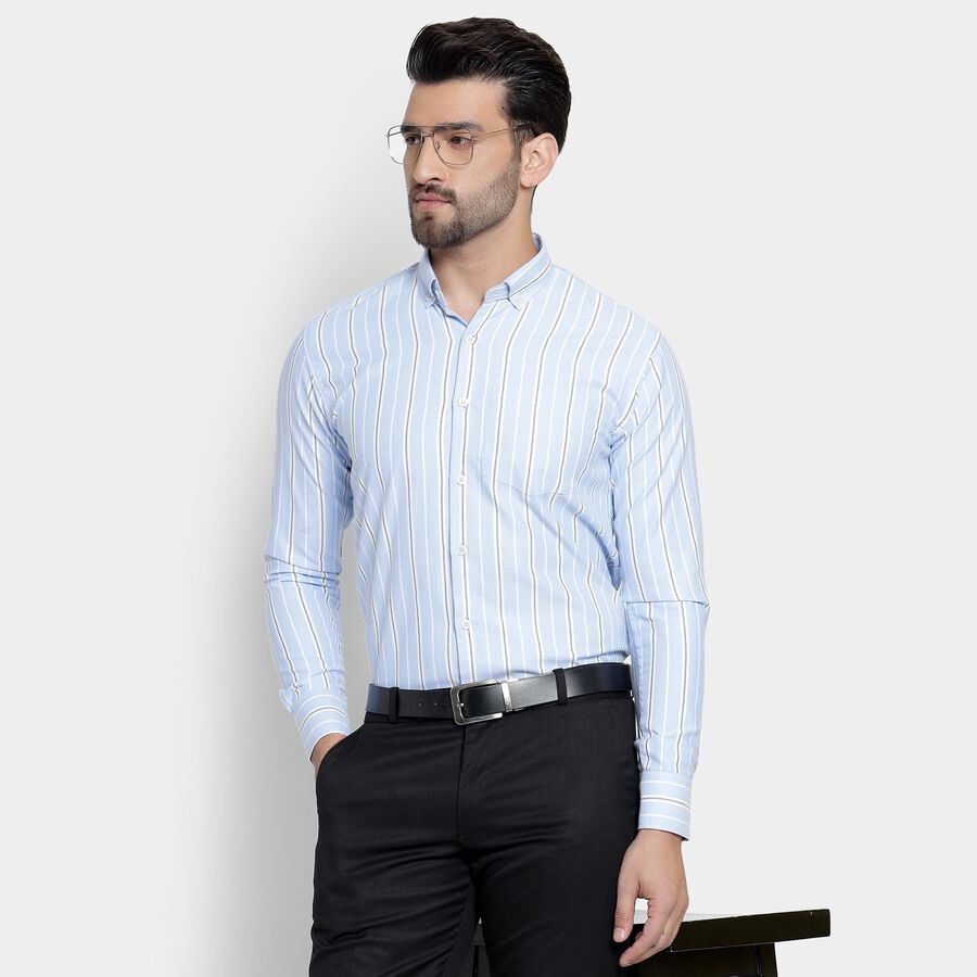 Men's Formal Shirt , Light Blue, large image number null