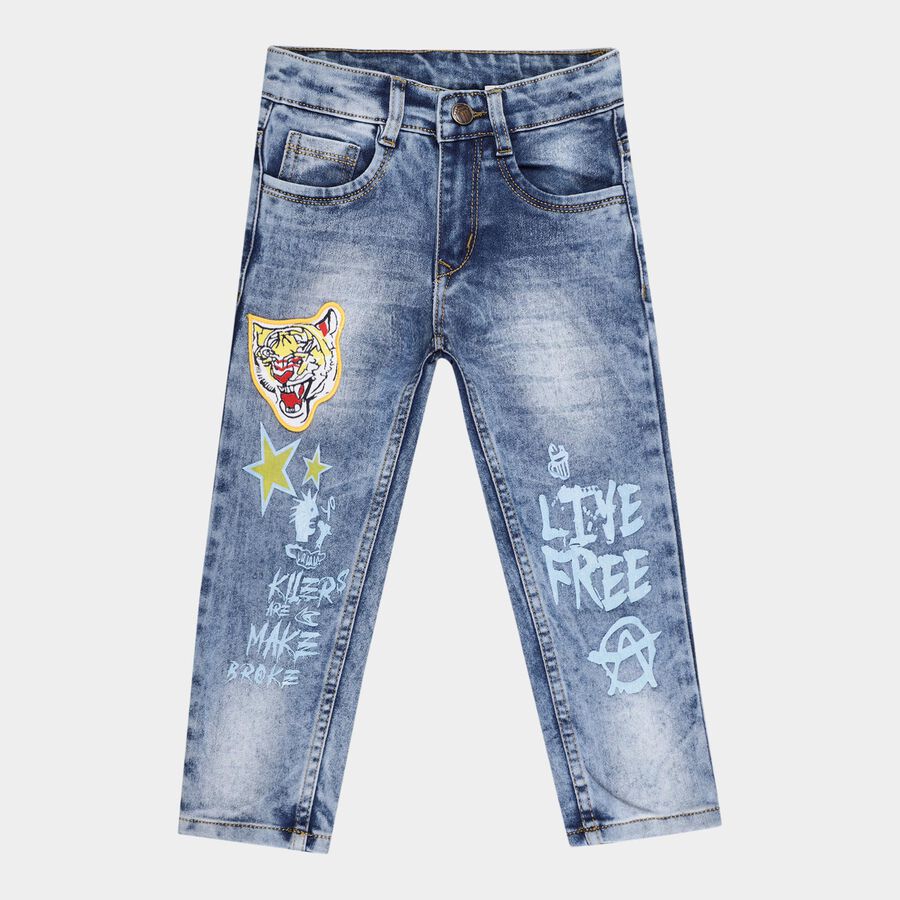 Boys Jeans, Mid Blue, large image number null