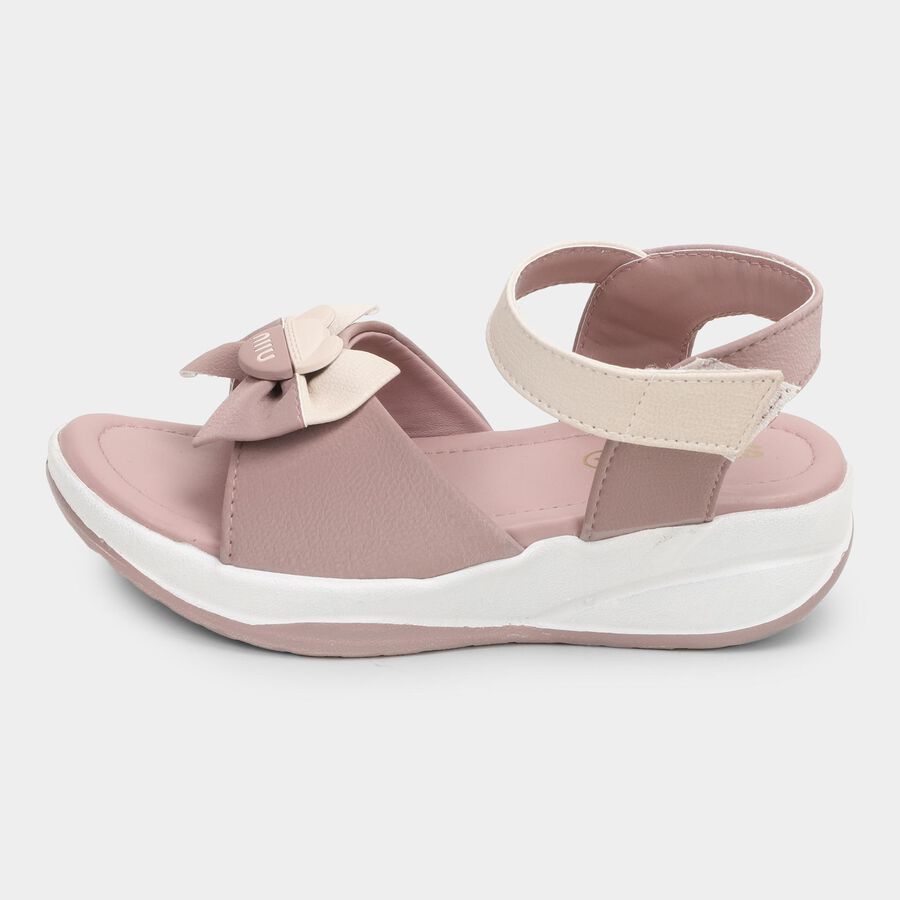Girls' Sandal, Peach, large image number null