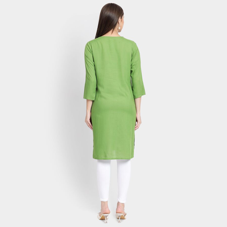 Ladies' Kurta, Olive, large image number null