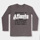 Boys' Dark Grey Round Neck Printed T-Shirt, Dark Grey, small image number null