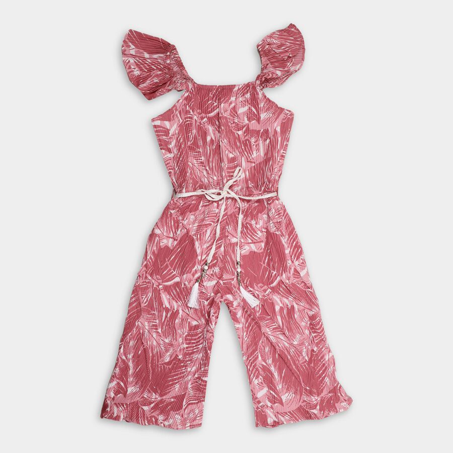 Girls' Jump Suit, Pink, large