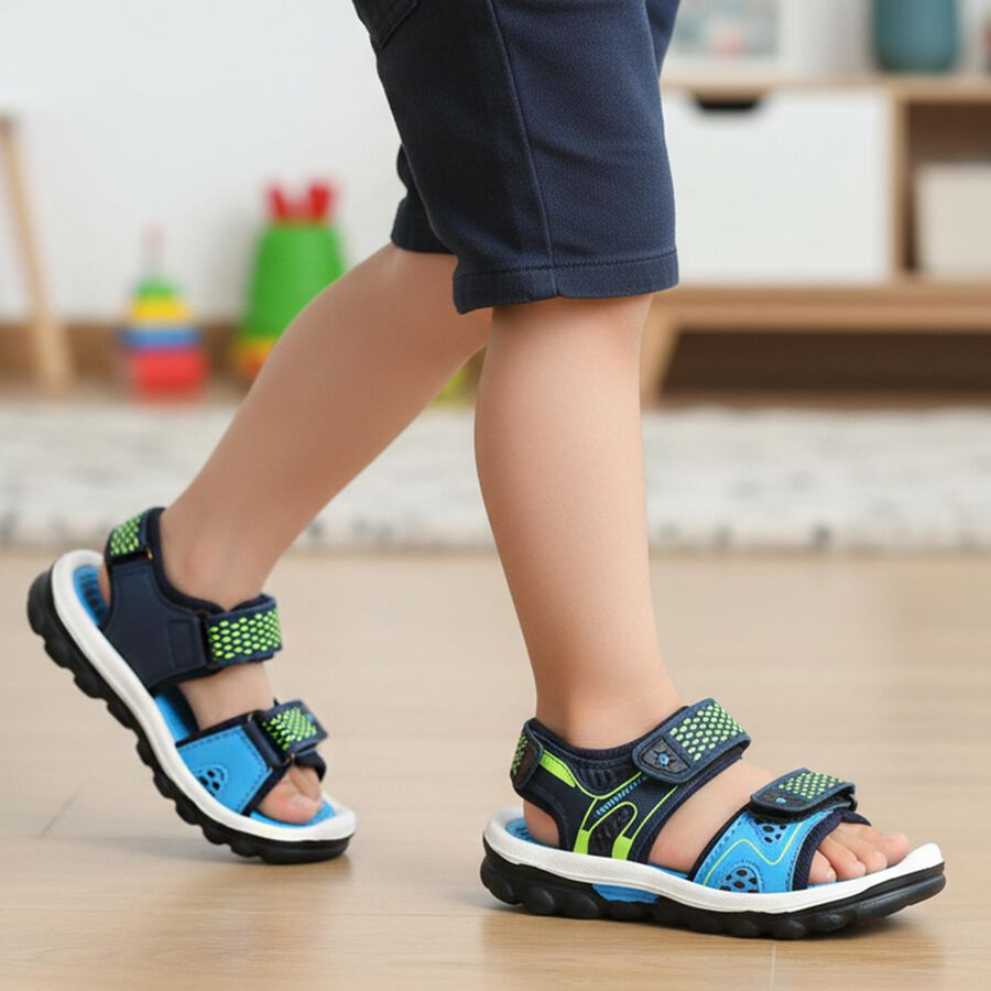 Boys' Sandal, Navy Blue, large image number null