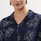 Ladies' Kurta, Dark Blue, small image number null