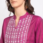 Ladies' Kurta, Purple, small image number null