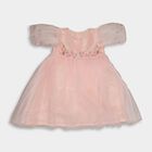 Girls' Frock , पीच, small image number null