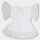 Girls' T-Shirt , सफ़ेद, small image number null