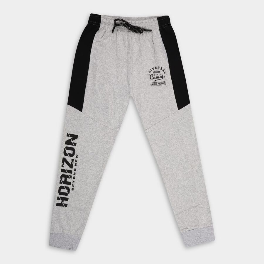 Boys' Pyjamas, Melange Mid Grey, large image number null