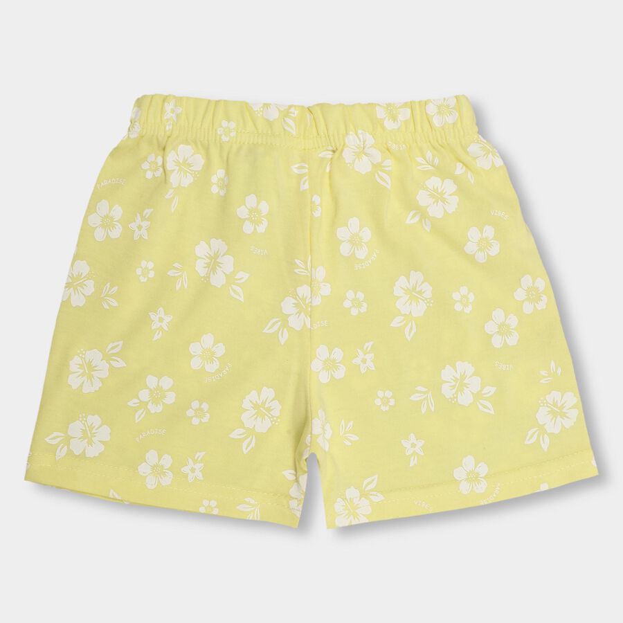 Girls' Shorts, Yellow, large