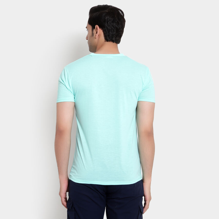 V Neck T-Shirt, Light Green, large image number null