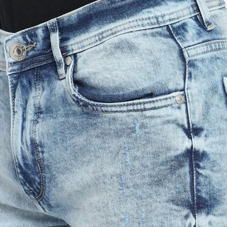 Men's Skinny Jeans , हल्का नीला, large image number null