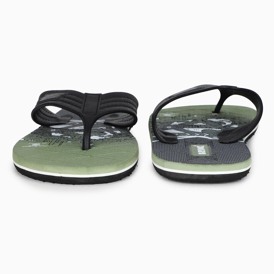 Men's Slipper, ओलिव, large