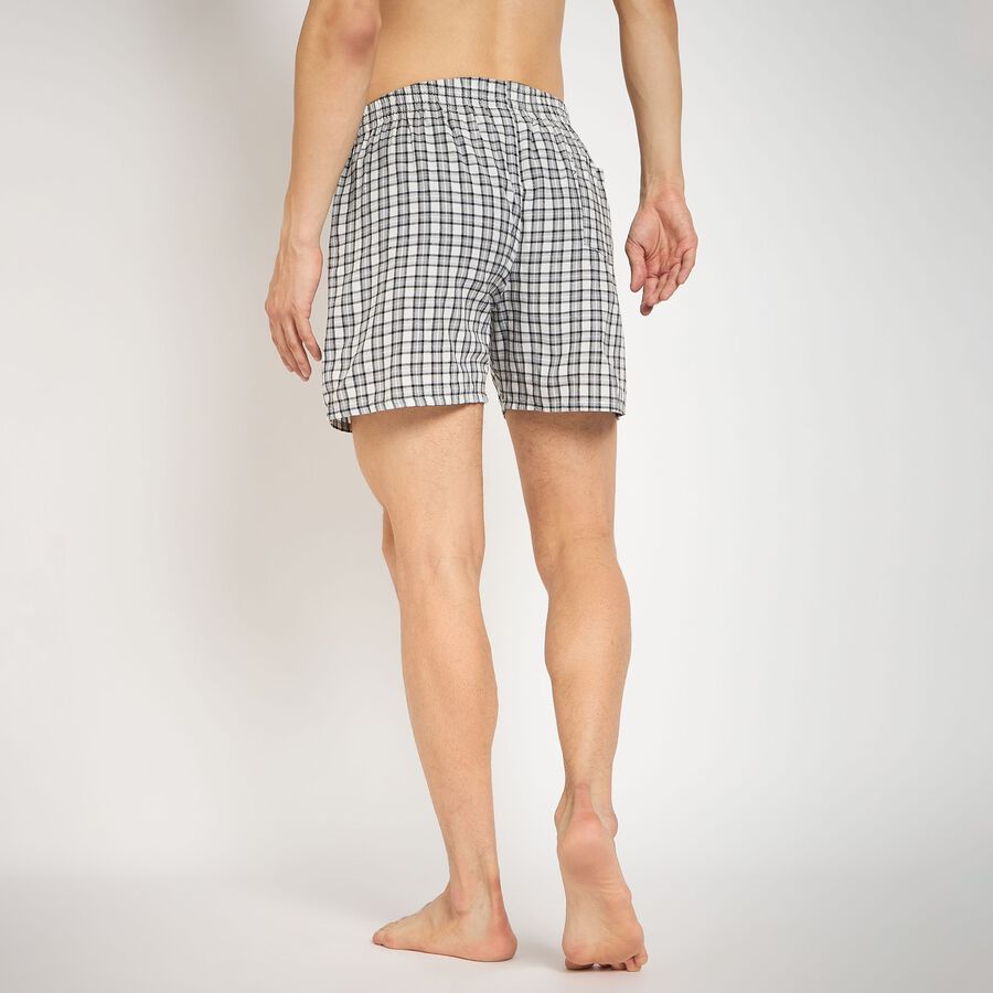 Men's Boxers, गहरा ग्रे, large image number null