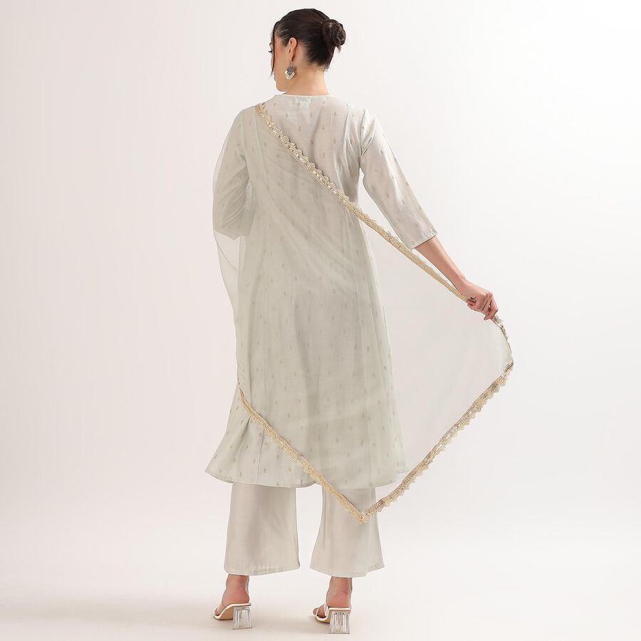 Ladies' Kurta, हल्का ग्रे, large image number null
