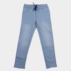 Boys' Light Blue Regular Fit Classic Jeans, हल्का नीला, small