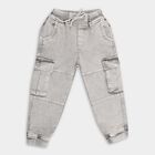 Boys' Trousers, Light Grey, small image number null