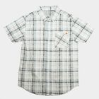 Boys White Cotton Casual Shirt, Off White, small