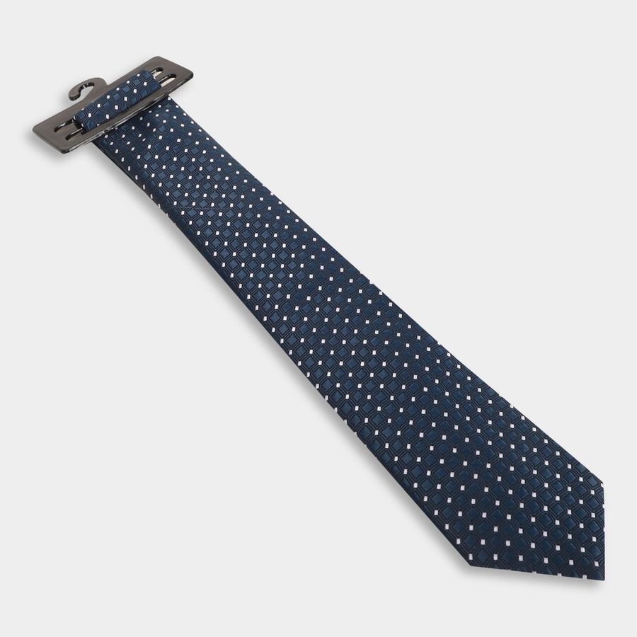 Men's Tie, Navy Blue, large