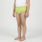 Boys' Aqua Cotton Regular Fit Briefs, Aqua, small