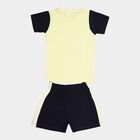 Infants Cotton Round Neck Baba Suit, Yellow, small image number null