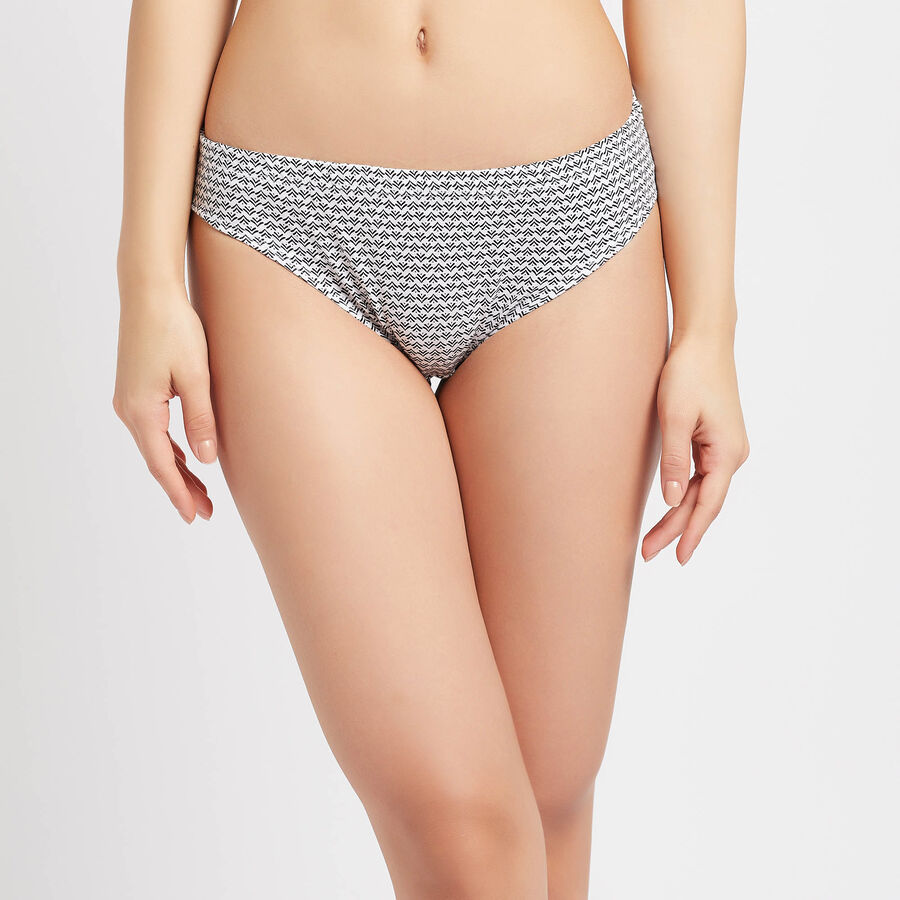 Cotton Printed Panty, Maroon, large image number null
