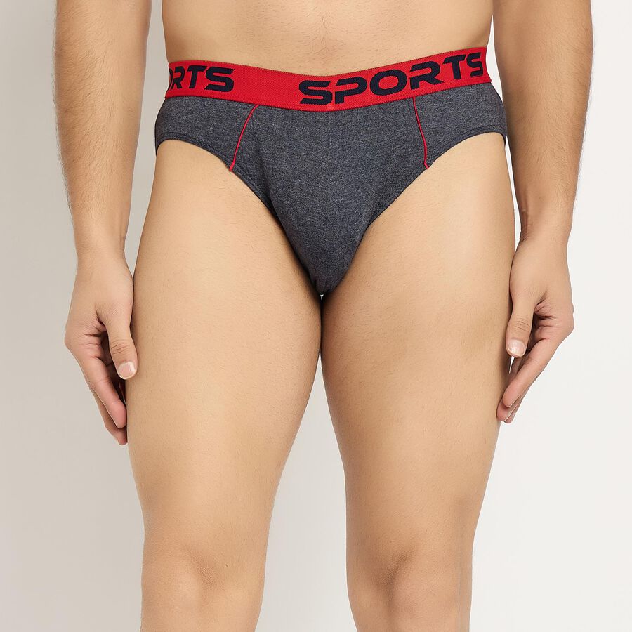 Men's Briefs , नेवी ब्लू, large