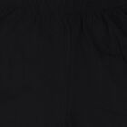 Boys' Black Solid Elastic Waist Pyjama, Black, small