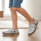 Boys' Grey Slingback Clog Sandals, ग्रे, small