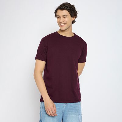 Men's Round Neck Half Sleeves T-Shirt