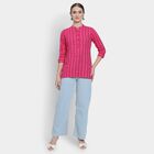 Ladies' Kurti, रानी (फ्यूशिया), small image number null
