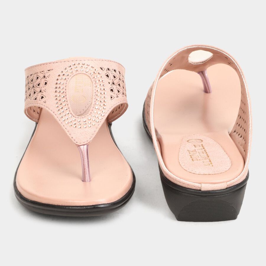 Womens Sandals, Peach, large image number null